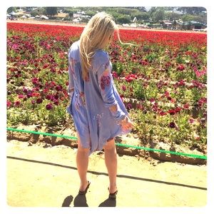 Free people high low tunic size XS